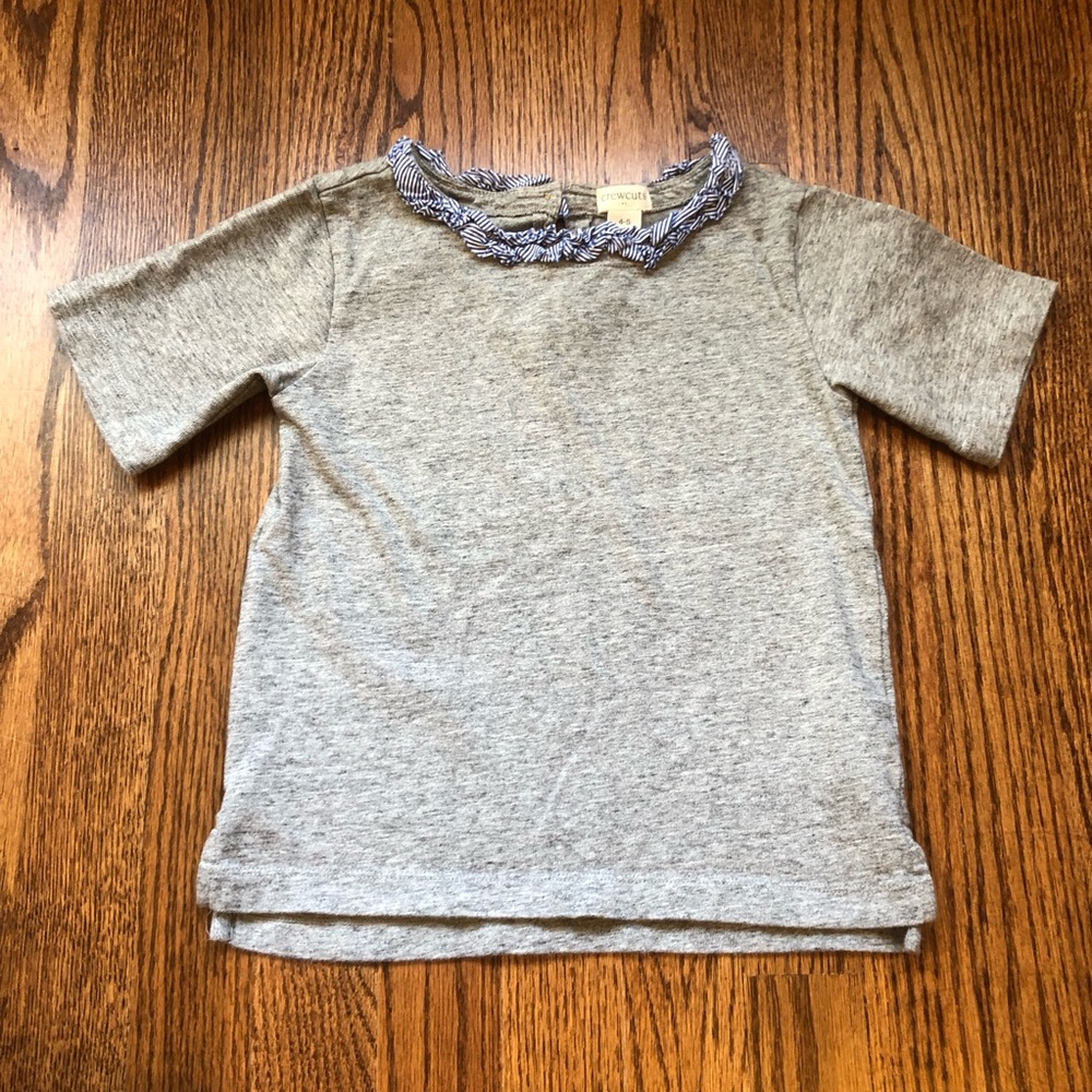 Crewcuts Ruffle Necklace Top 4-5 Years - Picture 2 of 7